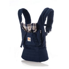 Mochila Porta Bebé Orgánico Marino Escocés de Ergobaby
