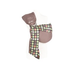 Fular Portabebé con Anilla Topo/verde Almendra de Babymoov