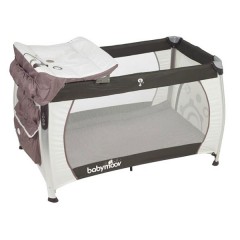 Cuna de Viaje Silver Dream Chocolate/blanco de Babymoov