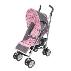 Silla de Paseo Mac 1 Aluminio Rosa