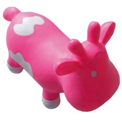 Muñeco hinchable vaca betsy rosa de Kidzzfarm