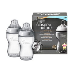 Pack de 2 Biberones Closer To Nature de 340 Ml de Tommee Tippee