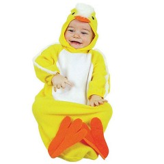 Disfraz de patito (talla 12-24 meses)