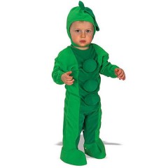 Disfraz de Guisante (talla 6-12 Meses)