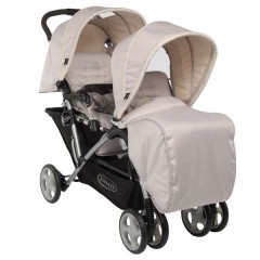 Coche Gemelar Stadium Duo Biscuit de Graco