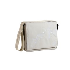 Bolso Maternal Casual Messenger Bag Color Birds Beige de Olmitos