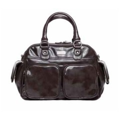 Bolso maternal Paola Chocolate de Kiwisac