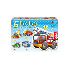 Baby Puzle Vehículos de Educa Borrás