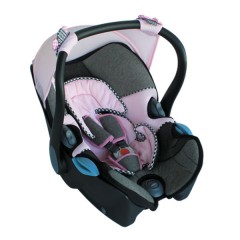 Silla de auto grupo 0+ BabyAce 042 rosa