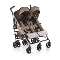 Silla de paseo gemelar Club Twin Blush de Be Cool