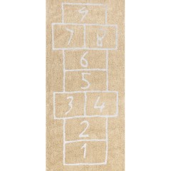Alfombra Pata Coja Beige de Aratextil