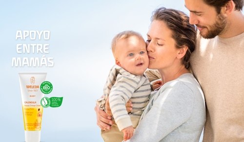 Weleda lanza #apoyoentremamás para que las mamás se den consejos sobre su crema de pañal