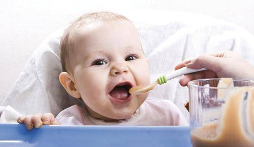 ¿Qué puede comer un bebé de 7 meses?