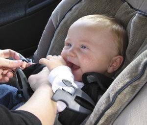 La seguridad de los niños en los viajes en coche