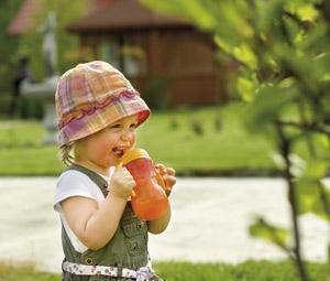 Jugando al aire libre