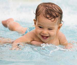 Bebés al agua: sin riesgos