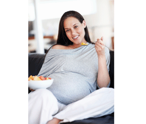 Picoteo y antojos sanos durante el embarazo