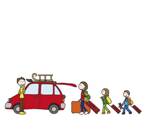 Viajar con niños...¿En coche, avión, barco, tren o autobús?