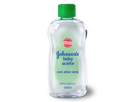 Aceite Johnson’s® baby con Aloe Vera