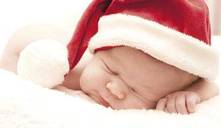 La primera navidad del bebé
