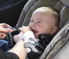 La seguridad de los niños en los viajes en coche
