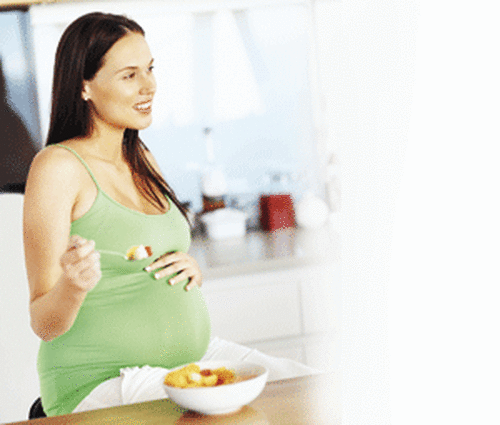 Alimentación para no engordar de más en el embarazo
