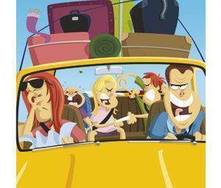 Cómo viajar en coche con toda la familia
