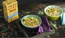 ¿Habéis probado ya el Caldo de Pollo Bajo en Sal Aneto 100% Natural?