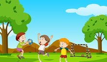 ¿cómo entretener a niños en un jardín?