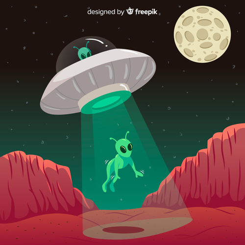 La visita del extraterrestre