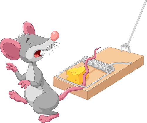 El raton y la ratonera