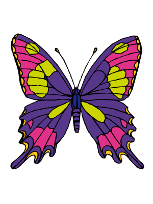 Dibujos de Mariposas para colorear y pintar - TodoPapás