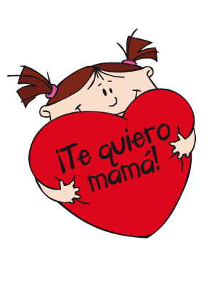 Dibujos de Dia de la madre para colorear y pintar página 2 - TodoPapás
