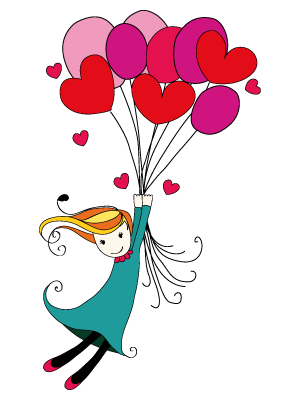 Dibujos Kawaii Love Como Dibujar Globos De Corazones Para San