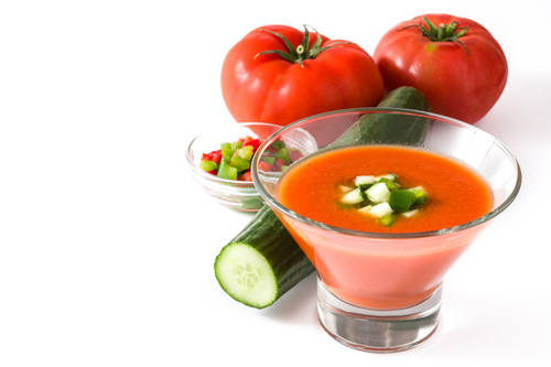 Jugo de tomate de árbol con guayaba