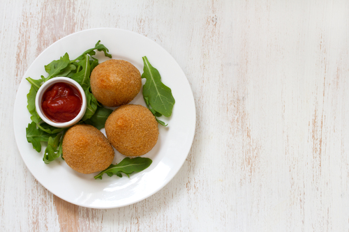 Croquetas de garbanzos