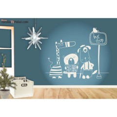 Vinilo Decorativo Bus Stop de Decora Tu Pared