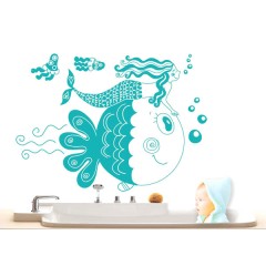 Vinilo Decorativo Sirena de Decora Tu Pared