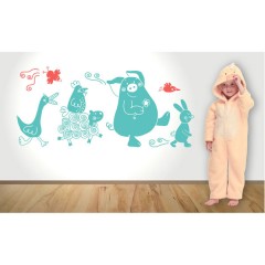 Vinilo Decorativo Animales de Granja de Decora Tu Pared