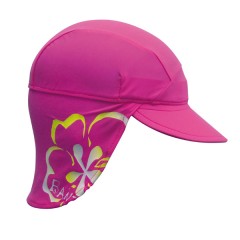 Gorra Anti-uv Rosa Flores de Babybanz