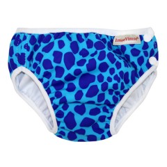 Bañador Pañal Azul Leopardo de Imsevimse