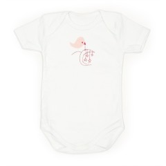 Body Pajarito Rosa de Petit Chat