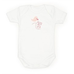 Body Pajarito Rosa de Petit Chat