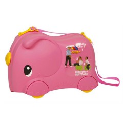 Maleta Correpasillos Elephant Rosa de Moltó - Producto con Tara