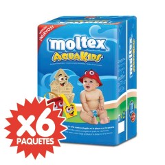 66 Pañales de Agua Aquakids T3 de Moltex