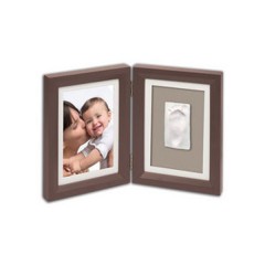 Marco de Foto y Huella Print Frame Marrón de Baby Art